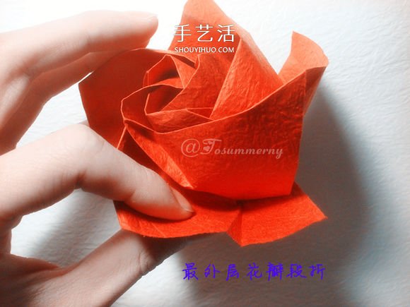 詳細歐美玫瑰的折法圖解 PT玫瑰怎么折步驟圖 -  rpnrmr.com
