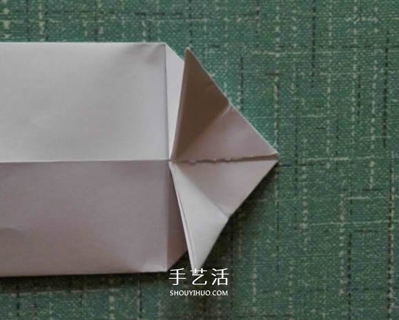 簡單現(xiàn)代兵器折紙教程 可愛小坦克的折法圖解 -  rpnrmr.com