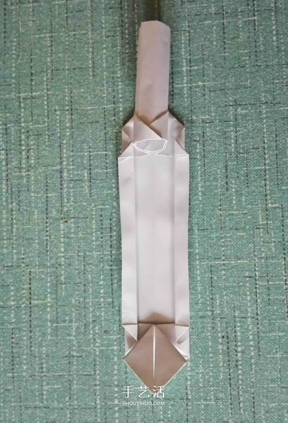 簡單現(xiàn)代兵器折紙教程 可愛小坦克的折法圖解 -  rpnrmr.com