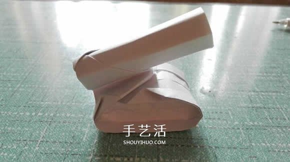 簡單現(xiàn)代兵器折紙教程 可愛小坦克的折法圖解 -  rpnrmr.com
