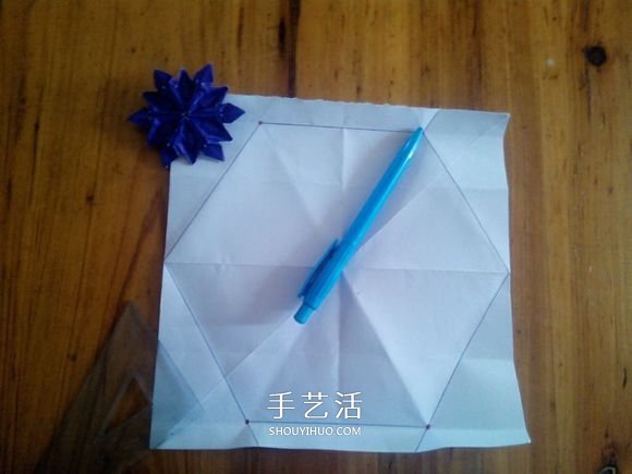 3D立體雪花的折紙圖解 復(fù)雜精美雪花的折法 -  rpnrmr.com