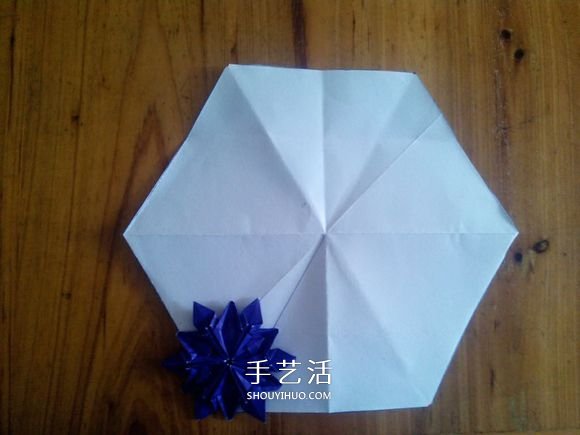 3D立體雪花的折紙圖解 復(fù)雜精美雪花的折法 -  rpnrmr.com