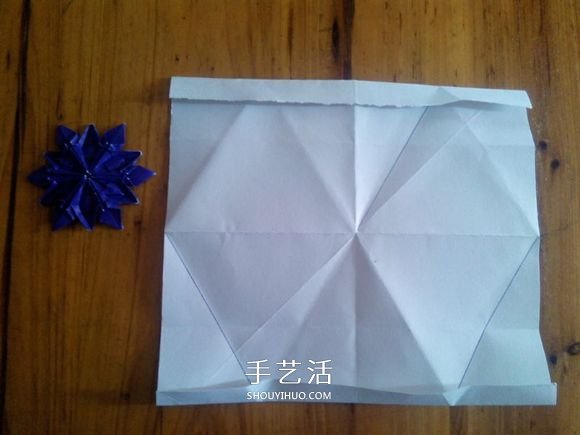 3D立體雪花的折紙圖解 復(fù)雜精美雪花的折法 -  rpnrmr.com