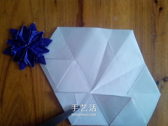 3D立體雪花的折紙圖解 復(fù)雜精美雪花的折法 -  rpnrmr.com