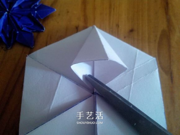 3D立體雪花的折紙圖解 復(fù)雜精美雪花的折法 -  rpnrmr.com