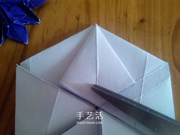 3D立體雪花的折紙圖解 復(fù)雜精美雪花的折法 -  rpnrmr.com