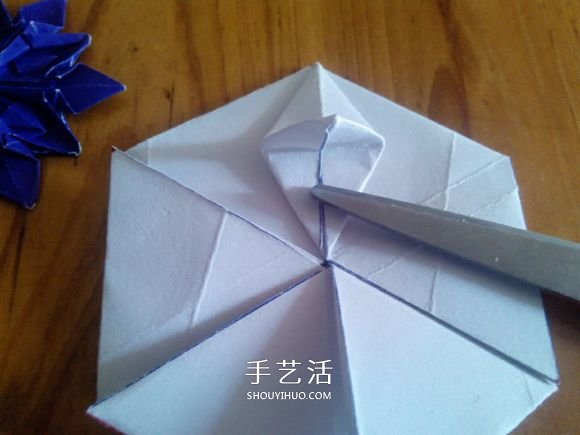 3D立體雪花的折紙圖解 復(fù)雜精美雪花的折法 -  rpnrmr.com