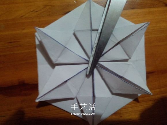 3D立體雪花的折紙圖解 復(fù)雜精美雪花的折法 -  rpnrmr.com