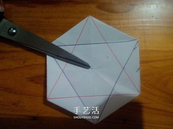 3D立體雪花的折紙圖解 復(fù)雜精美雪花的折法 -  rpnrmr.com