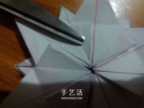 3D立體雪花的折紙圖解 復(fù)雜精美雪花的折法 -  rpnrmr.com