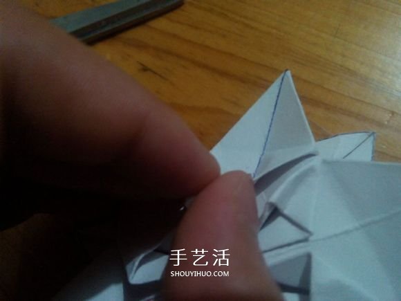 3D立體雪花的折紙圖解 復(fù)雜精美雪花的折法 -  rpnrmr.com