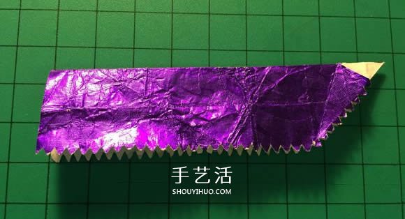 口香糖紙廢物利用 手工折紙恐龍頭圖解教程 -  rpnrmr.com