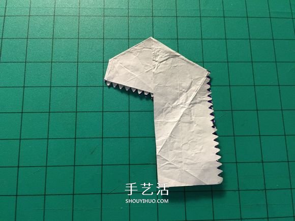 口香糖紙廢物利用 手工折紙恐龍頭圖解教程 -  rpnrmr.com