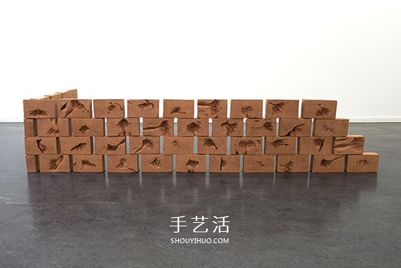 父親遺留的溫度！紅磚中的雙手石膏雕塑作品 -  rpnrmr.com