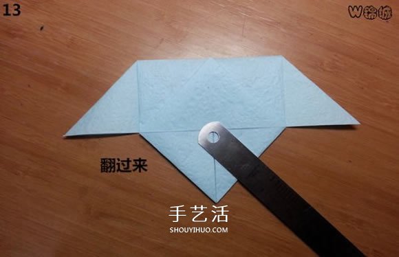 卡通天使的折紙教程 手工折可愛的天使圖解 -  rpnrmr.com