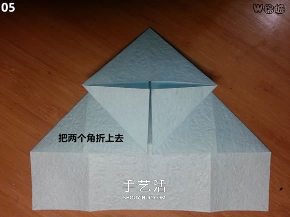 卡通天使的折紙教程 手工折可愛的天使圖解 -  rpnrmr.com