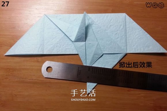 卡通天使的折紙教程 手工折可愛的天使圖解 -  rpnrmr.com