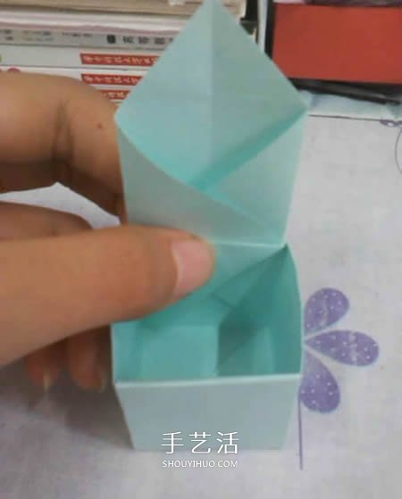 帶蓋方形包裝盒的折法 還包括盒蓋上的蝴蝶結 -  rpnrmr.com