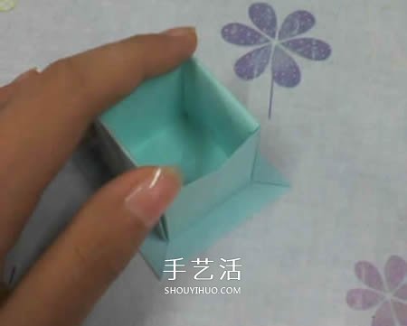 帶蓋方形包裝盒的折法 還包括盒蓋上的蝴蝶結 -  rpnrmr.com