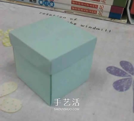 帶蓋方形包裝盒的折法 還包括盒蓋上的蝴蝶結 -  rpnrmr.com