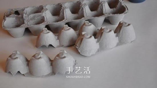 雞蛋托蝙蝠手工制作 簡單做成可愛萬圣節(jié)掛飾 -  rpnrmr.com