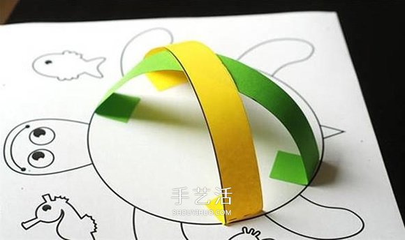 創(chuàng)意烏龜立體畫的畫法 卡紙手工制作立體小烏龜 -  rpnrmr.com