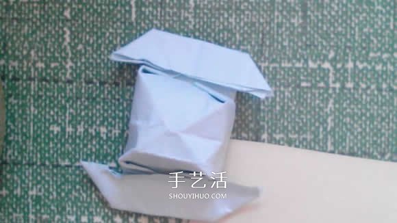 簡單小帽子的折紙方法 帶帽檐帽子怎么折圖解 -  rpnrmr.com