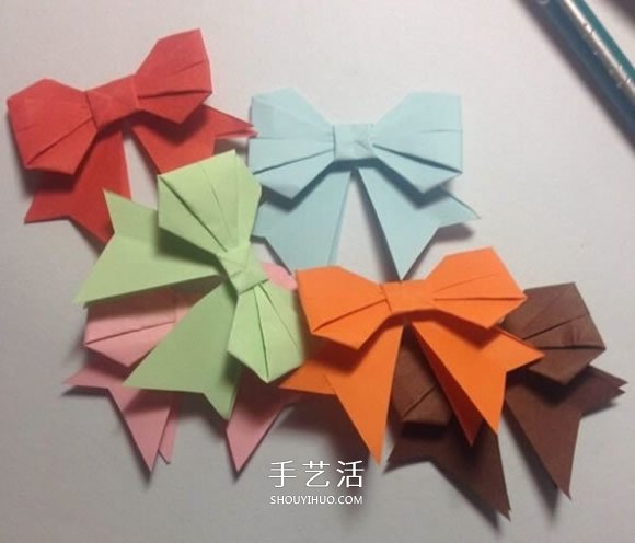 折紙蝴蝶結(jié)的步驟和圖解 簡單的蝴蝶結(jié)怎么折 -  rpnrmr.com