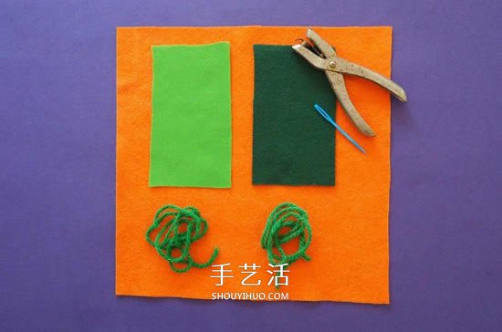萬圣節(jié)南瓜袋制作方法 布藝南瓜糖果袋的做法 -  rpnrmr.com