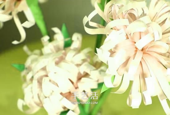 重陽節(jié)手工制作 彩紙做立體菊花的方法圖解 -  rpnrmr.com