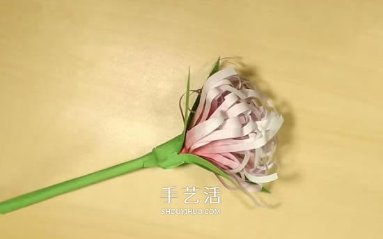 重陽節(jié)手工制作 彩紙做立體菊花的方法圖解 -  rpnrmr.com