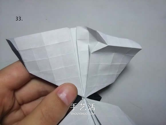 折紙蝴蝶的詳細步驟圖 手工菜粉蝶的折法圖解 -  rpnrmr.com