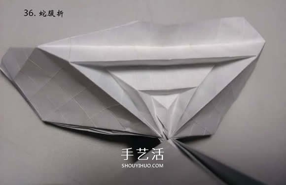 折紙蝴蝶的詳細步驟圖 手工菜粉蝶的折法圖解 -  rpnrmr.com