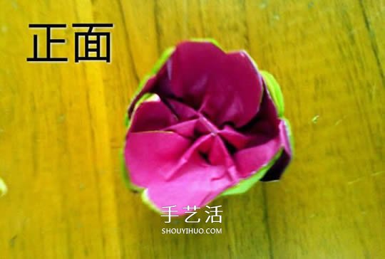 月季花的折法簡單易學(xué) 情人節(jié)月季花手工制作 -  rpnrmr.com