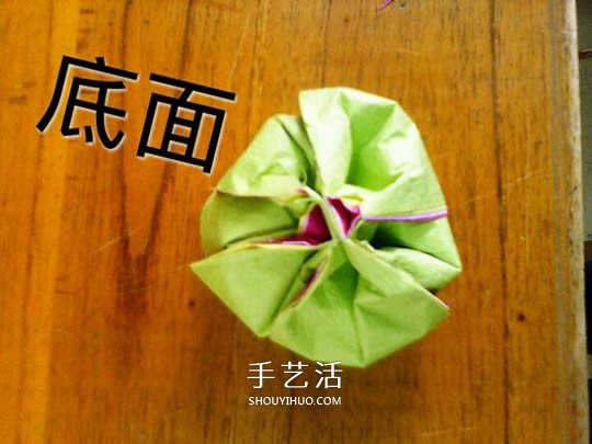 月季花的折法簡單易學(xué) 情人節(jié)月季花手工制作 -  rpnrmr.com