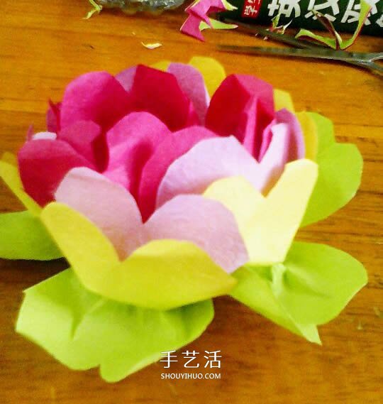 月季花的折法簡單易學(xué) 情人節(jié)月季花手工制作 -  rpnrmr.com