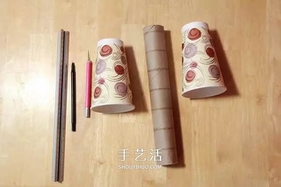 保鮮膜筒和紙杯廢物利用 簡易手機擴音器的做法 -  rpnrmr.com