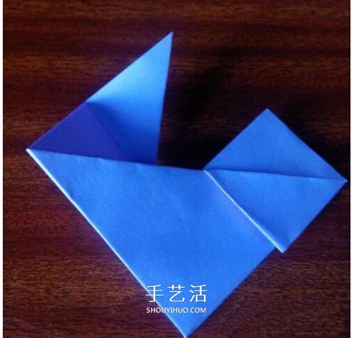 最簡單心形的折紙教程 幼兒園折紙愛心圖解 -  rpnrmr.com