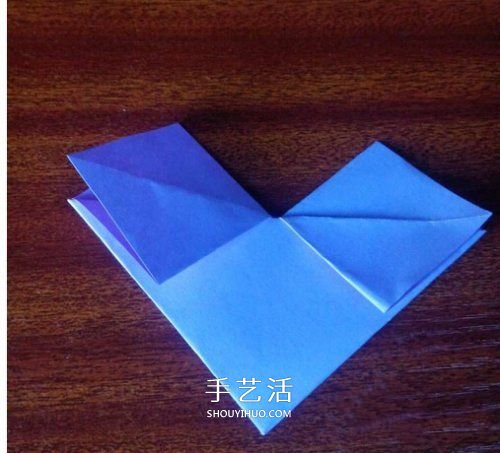 最簡單心形的折紙教程 幼兒園折紙愛心圖解 -  rpnrmr.com