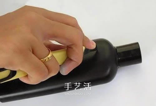 洗發(fā)水瓶/沐浴液瓶DIY 怪物風(fēng)格卡通筆筒制作 -  rpnrmr.com
