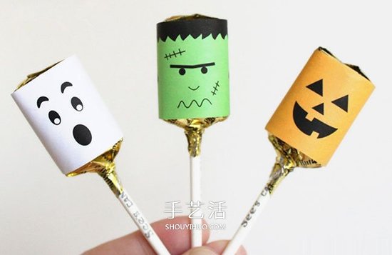 萬(wàn)圣節(jié)糖果包裝DIY 簡(jiǎn)單做成可愛(ài)的怪物風(fēng)格 -  rpnrmr.com