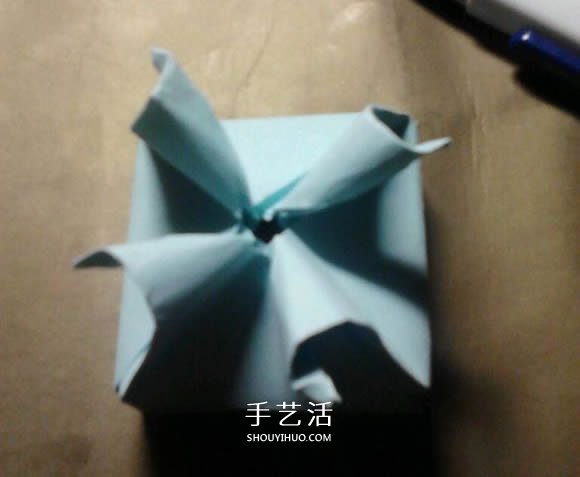 超詳細(xì)步驟：手工凡爾塞玫瑰盒子的折法圖解 -  rpnrmr.com