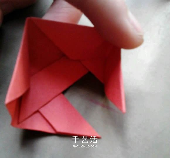 超詳細(xì)步驟：手工凡爾塞玫瑰盒子的折法圖解 -  rpnrmr.com