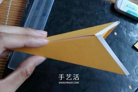 如何用卡紙做五角星 立體五角星的折法圖解 -  rpnrmr.com