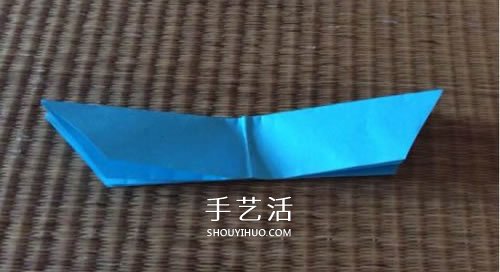 幼兒折紙花教程 最簡單八瓣花的折法圖解 -  rpnrmr.com