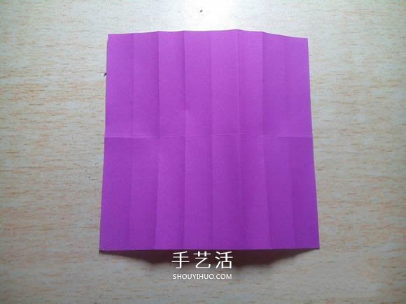 怎么折紙格紋愛心圖解 雙色格子心形的折法 -  rpnrmr.com