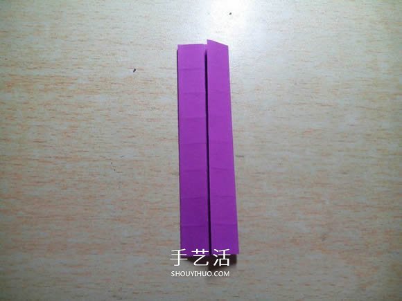 怎么折紙格紋愛心圖解 雙色格子心形的折法 -  rpnrmr.com