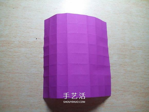 怎么折紙格紋愛心圖解 雙色格子心形的折法 -  rpnrmr.com