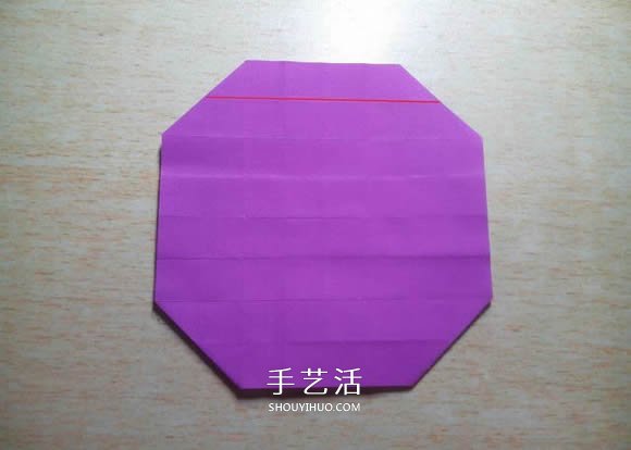 怎么折紙格紋愛心圖解 雙色格子心形的折法 -  rpnrmr.com