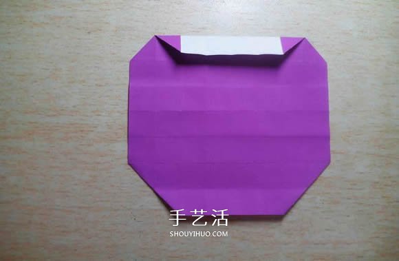 怎么折紙格紋愛心圖解 雙色格子心形的折法 -  rpnrmr.com